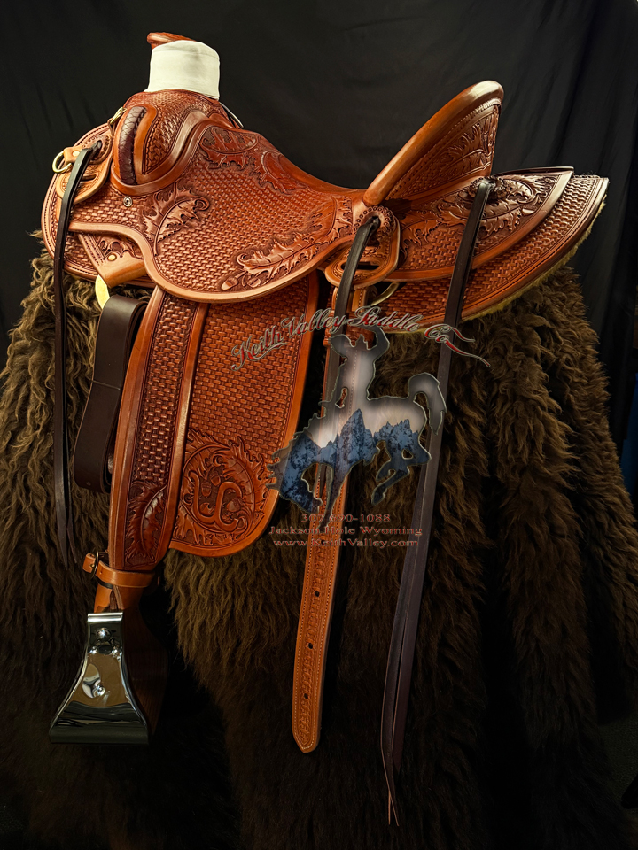 Custom made to order Modified Association Saddle by Keith Valley.